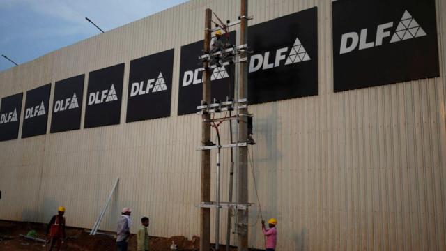 DLF share price, DLF Q4 results, DLF stock target price