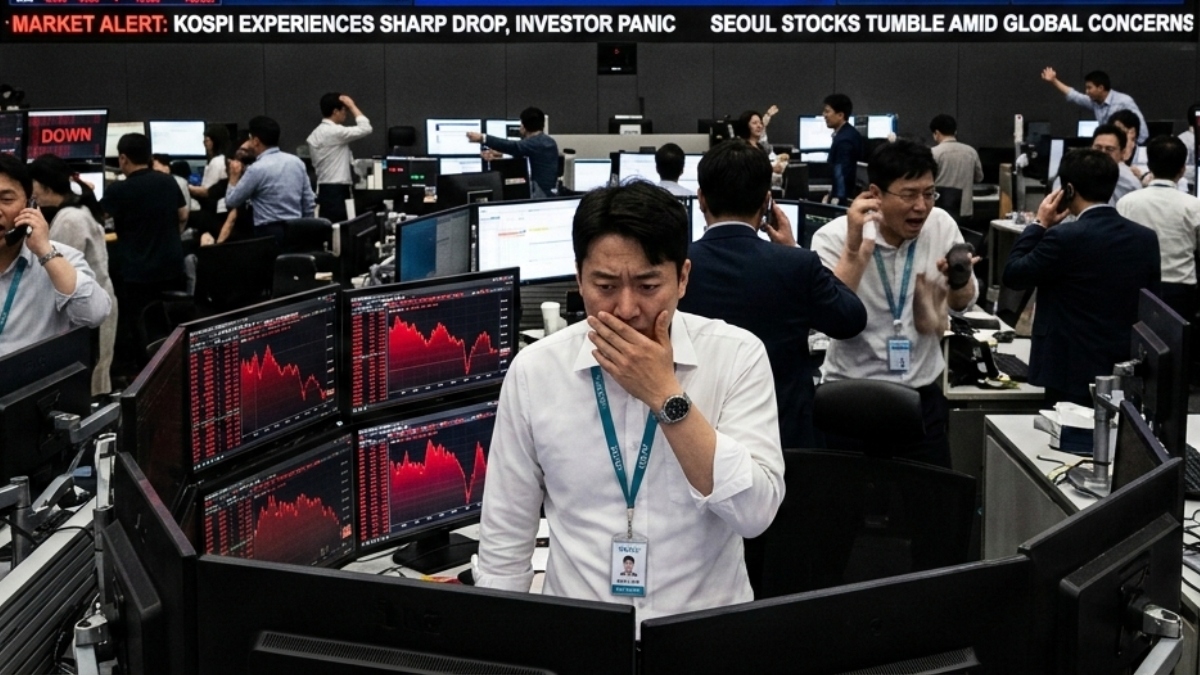 South Korean stocks plunge 8%, circuit breakers triggered as Iran war ...