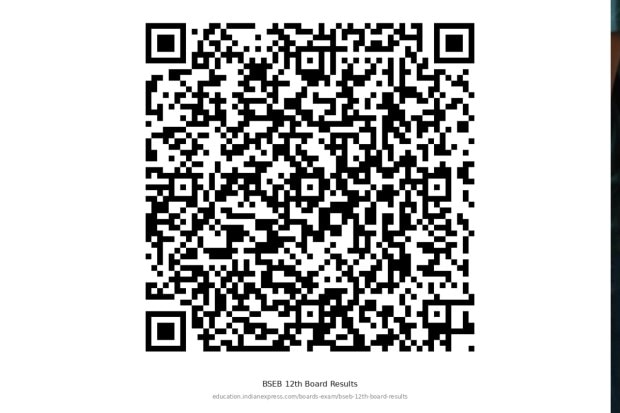 Students can also check their Class 12 results using the Financial Express result checker. Scan the image below or visit FE’s Bihar Board examination page to access the result.