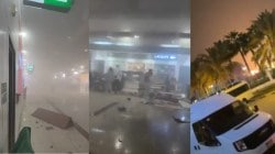 Middle East Airport Chaos: Drone hits Bahrain Airport, Fire at Jebel Ali; Dubai Airport confirms damage | Watch 