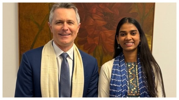 Nancy Celebrated by Australia’s Education Minister for Historic Scholarship Win