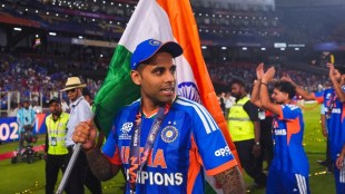 India secured a dominant win over the New Zealand team to clinch the ICC Men's T20 World Cup, with captain Suryakumar Yadav leading the celebrations as the team continued its strong run in global tournaments.