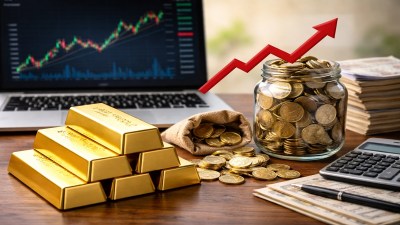 Gold share in forex reserves off January peak