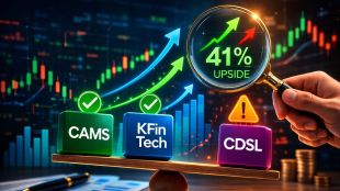 Jefferies India report, CAMS share price target, KFin Technologies target price, CDSL share price outlook
