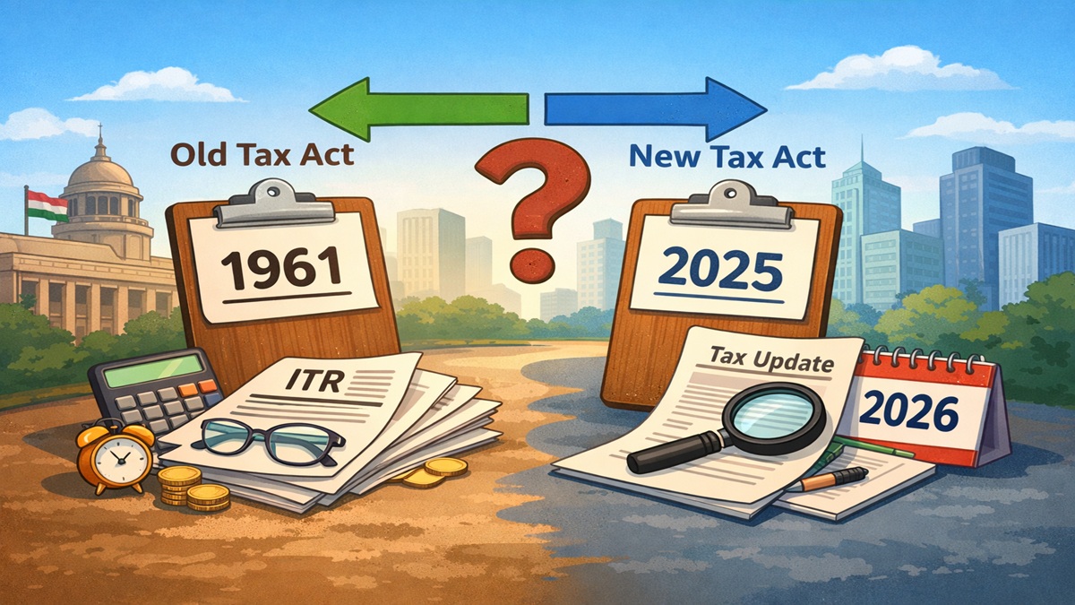 Old vs New Income Tax Act: What applies for ITR filing in 2026?