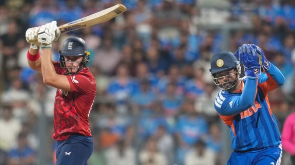 Image showing India vs England T20 World Cup 2026 semi-final, the match which broke the peak concurrent digital viewership records compared to previous sporting milestones