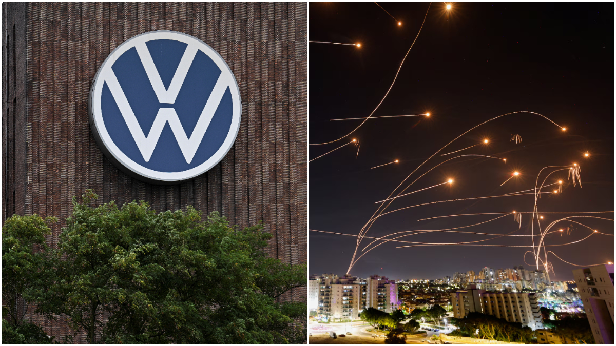 Volkswagen to make iron dome parts for israel