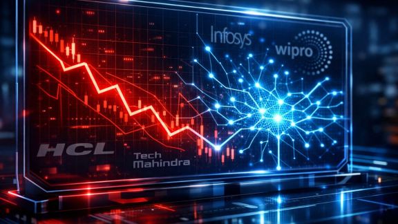 TCS, Infosys, and the Tech Rout: Nifty IT Index down 23% in 2026 – Is the 'AI Correction' finally over?