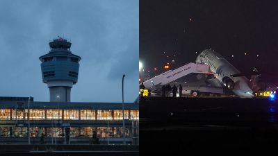 Panic-stricken ATC staff heard in audio after Air Canada collision at LaGuardia airport