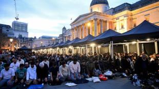 Trafalgar Square Iftar row, UK Iftar controversy, Nick Timothy remarks, Trafalgar Square prayer, Sadiq Khan Iftar, Keir Starmer reaction, UK political row Islam, public prayer UK debate, Ramadan London Trafalgar Square, Conservative MP Islam comment, UK religion public space debate, London Open Iftar 2026, UK politics Muslims debate, Kemi Badenoch response, David Lammy criticism, Nigel Farage comments