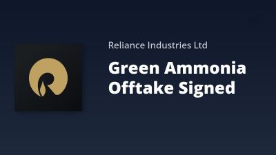 RIL, Samsung sign $3 bn pact for green ammonia