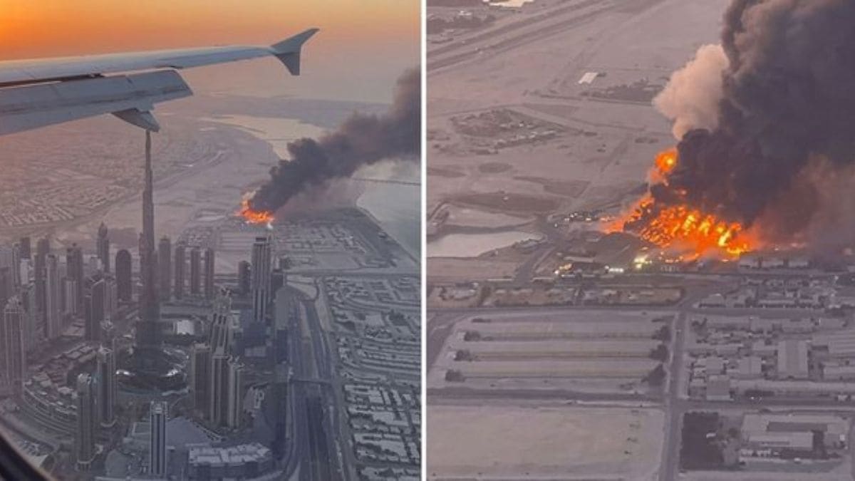 WATCH: Video shows major UAE aluminum plant on fire after heavy Iranian strike - World News | The Financial Express