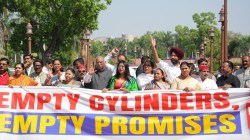 ‘Empty Cylinders, Empty Promises’: Opposition protests in Parliament over ‘LPG crunch’, govt says ‘don’t trust rumours’