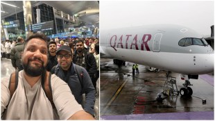 Stranded passenger Doha airport Qatar Airways