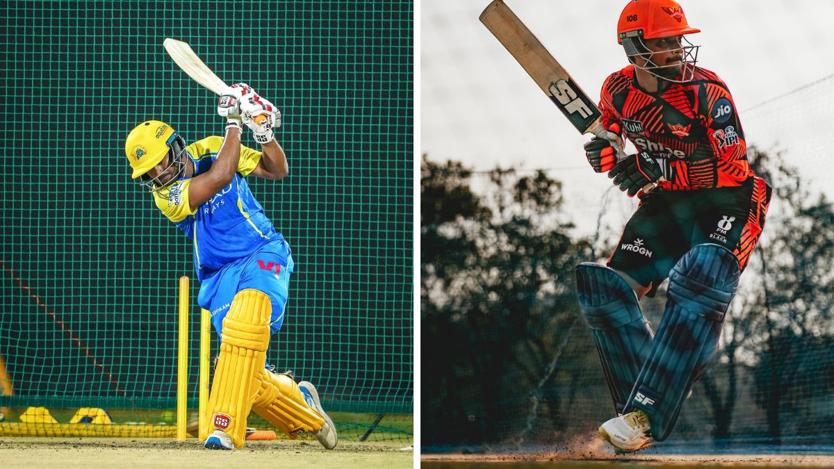 SRH vs CSK in court: Batters of Chennai Super Kings and Sunrisers Hyderabad in action