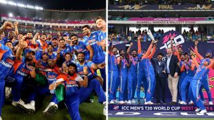 T20 World Cup Prize Money: Split Image showing winners of 2026 and 2024 T20 World Cups