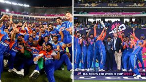 T20 World Cup Prize Money: Split Image showing winners of 2026 and 2024 T20 World Cups