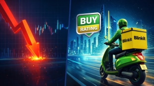 As per JM Financial, Blinkit remains structurally well-positioned for Eternal. The brokerage highlighted that Blinkit has a clear scale advantage, with over 2,000 dark stores. (AI Generated Image)