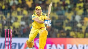 MS Dhoni in the yellow Chennai Super Kings (CSK) jersey, looking focused on the field, representing his iconic "Thala" role during the 2026 season.