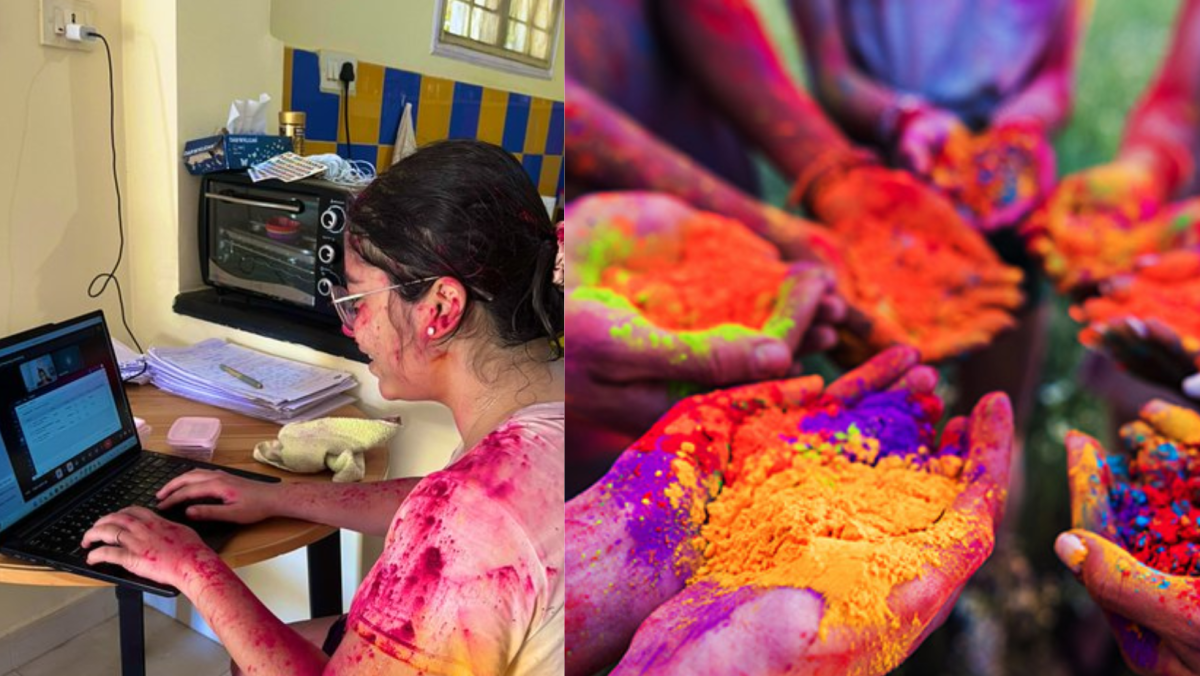 Bengaluru professional’s ‘Played Holi till 10:59 am, quick call at 11:00 am’ post goes viral; Netizens say, ‘You have a miserable life’ Bengaluru professional’s ‘Played Holi till 10:59 am, quick call at 11:00 am’ post goes viral; Netizens say, ‘You have a miserable life’
