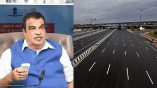 Union minister Nitin Gadkari announcing new green expressway to reduce Delhi–Chennai distance