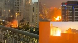 Dubai under attack: Iran fires 167 missiles, 541 drones at UAE; Palm Jumeirah Hotel in flames, airport struck, Burj Al Arab hit