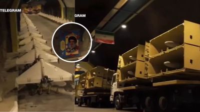 Inside Iran’s underground arsenal: Video shows tunnels with rockets, Khamenei photos