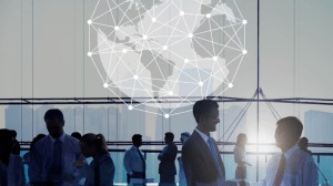 Technology professionals working in an office representing the growth of global capability centres and rising GCC employment in India.