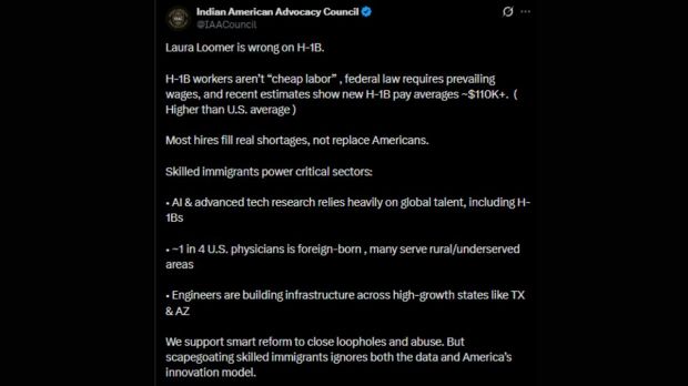 Indian American Advocacy Council vs Laura Loomer