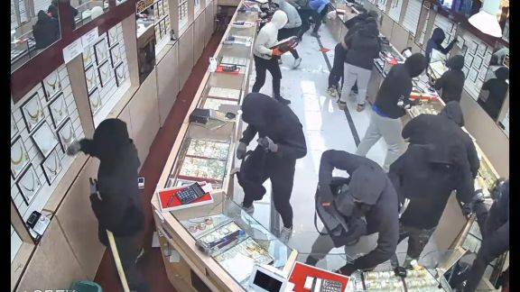 Kumar Jewels California heist video