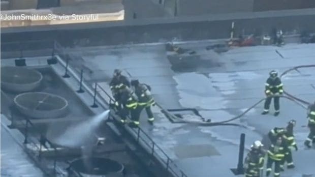 Manhattan fire