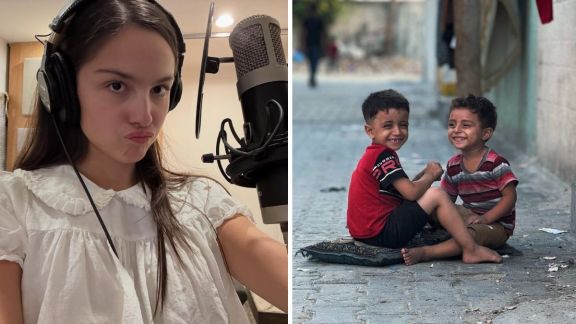 olivia rodrigo war children gaza sudan ukraine yemen