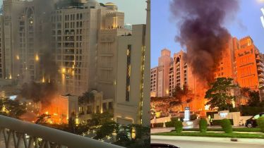Dubai under attack: Iran fires 137 missiles, 209 drones at UAE; Palm  Jumeirah Hotel in flames, airport struck, Burj Al Arab hit - World News |  The Financial Express