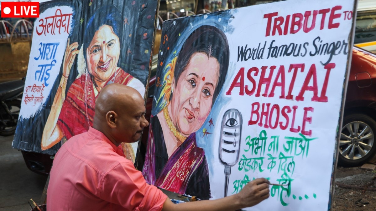 Live | Asha Bhosle to be cremated with full state honours at Mumbai’s Shivaji Park – End of an era