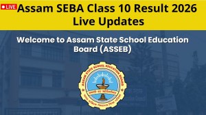 Assam Board 10th Exam Result 2026 Live Updates.