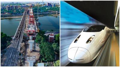 Sabarmati River Bridge construction moves ahead for Bullet Train project