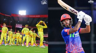 CSK vs DC IPL 2026 Match 18 Date, Time, and Predicted Playing 11 info graphic.