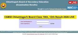 CGBSE CG 10th, 12th Result 2026, cgbse.nic.in Highlights: Chhattisgarh Board High School, Intermediate Scorecards out @results.cg.nic.in