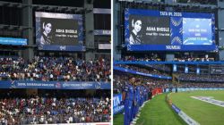 DJ at Wankhede Pays Tribute To Asha Bhosle, plays ‘Bach Ke Rehna Re Baba’ and ‘Keh Doon Tumhe’ during MI vs RCB IPL Match