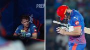 The Cost of a Refused Single: David Miller (left) and Kuldeep Yadav (right) after the dramatic final delivery against GT on April 8, 2026.