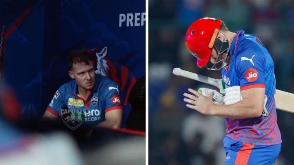 David Miller (Delhi Capitals) reacting to the 1-run loss against Gujarat Titans in IPL 2026.