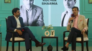 Ruchir Sharma at Express Adda