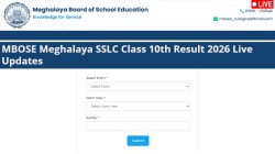 MBOSE SSLC Result 2026 OUT Highlights: Meghalaya MBOSE Matric 10th released on megresults.nic.in; 86.84% students pass