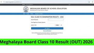 Meghalaya Board Class 10 SSLC Result 2026 (OUT): MBSOE Board scorecard declared check full topper list