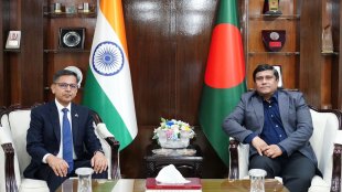 High Commissioner Pranay Verma called on Brig. Gen. (Retd.) Dr AKM Shamsul Islam, Defence Advisor to the Hon’ble Prime Minister of Bangladesh.