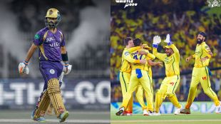 CSK vs KKR IPL 2026 Match 22 Date, Time, and Predicted Playing 11 info graphic.