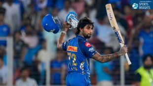 Mumbai Indians' Tilak Verma celebrates his century during the Indian Premier League cricket match between Gujarat Titans and Mumbai Indians in Ahmedabad, India, Monday, April 20, 2026. (Photo: AP)