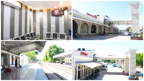Indian Railways, Railways, Amrit Bharat Station Scheme, Uttar Pradesh's Aishbagh Railway Station