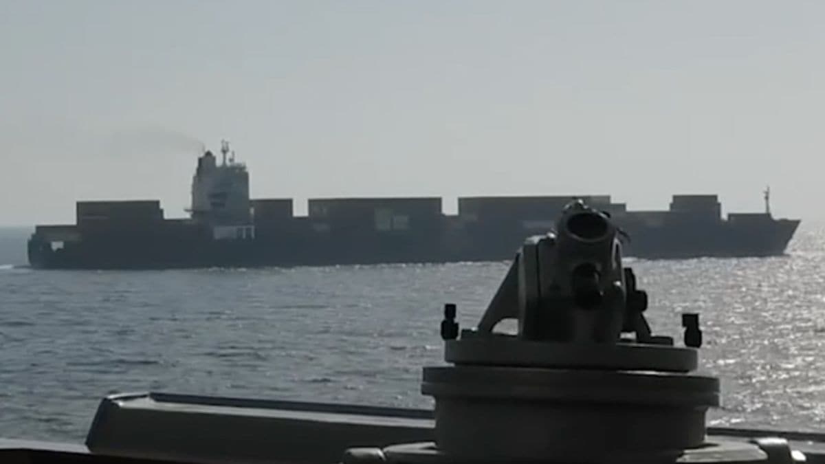 US Navy Seizes Iranian Ship Touska in Gulf of Oman — Strait of Hormuz Crisis Explodes