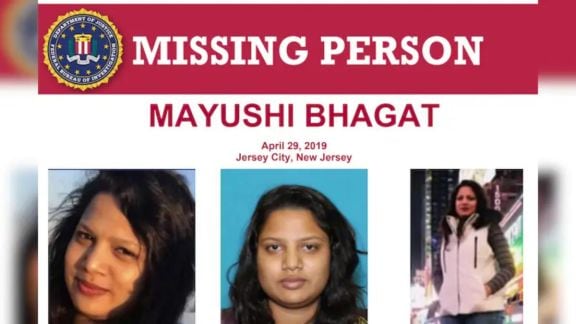 Mayushi Bhagat missing case: FBI offers $10,000 reward, investigation still active